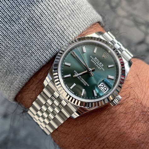 rolex datejust 41 verde|2022 rolex datejust 41mm.